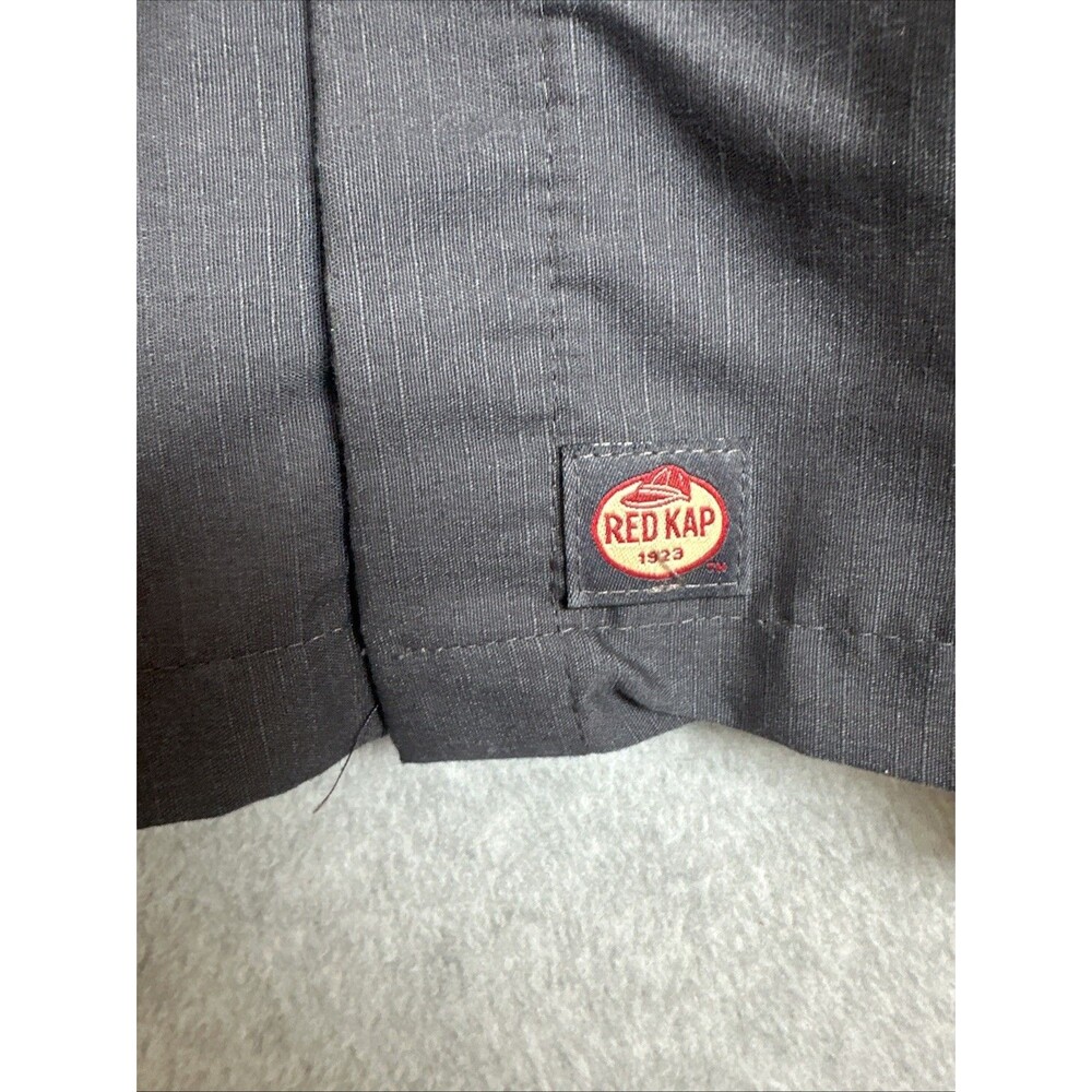 Vintage UT Tennessee Vols Pinstripe Garage Shirt Embroidered Red Kap Men’s XL 🔥 - Picture 7 of 7